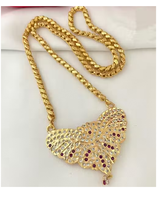 chain-panchaloha-stone-dollar