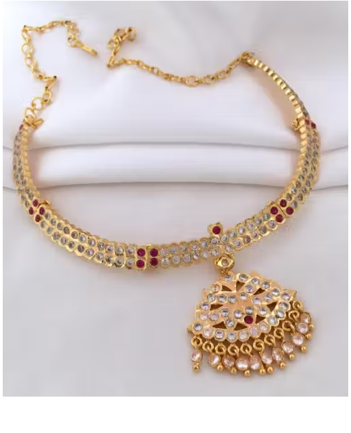 Necklace-panchaloha-stone