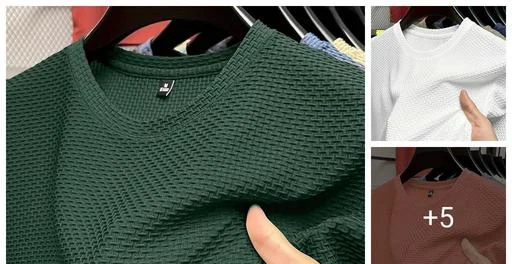 Men Cotton Blend Oversize Tshirts