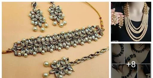 Women's Alloy Gold Plated Jewellery Set