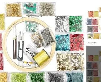 Qroof Aari Work Materials Kit for
