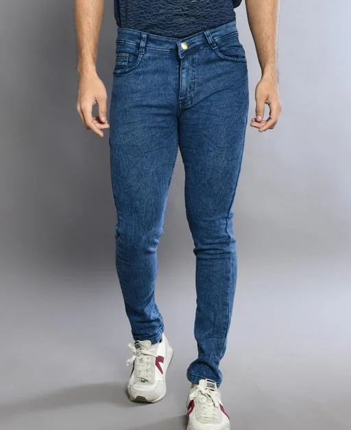 Men Denim Regular Fit Jeans - Image 2