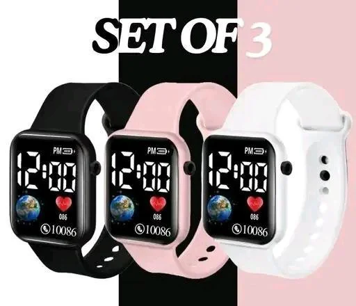 Silicon Kids Digital Watches - Image 2