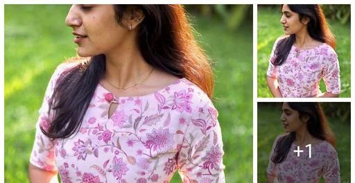 Women Cotton Blend Aakarsha Petite Kurtis