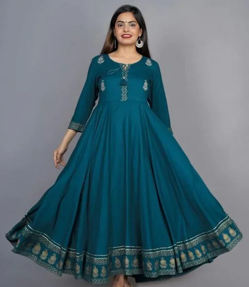 Women Rayon Trendy Refined Kurtis - Image 2