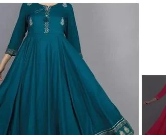 Women Rayon Trendy Refined Kurtis