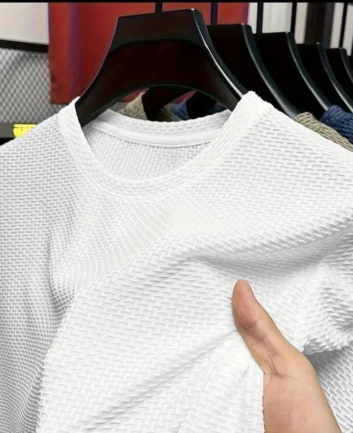Cotton Men Cotton Regular Tshirts - Image 2