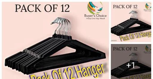 Buyer's Choice Plastic hangers for clothes