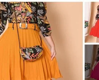Cotton Blend Frocks & Dresses