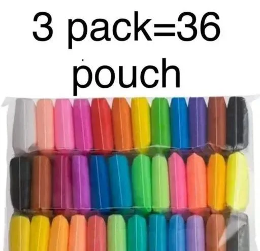 3pcs Multicolor Clay - Image 2