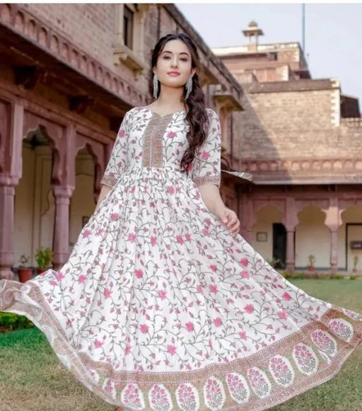 Women Rayon Adrika Fabulous Kurtis - Image 2