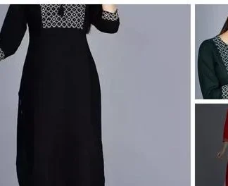Women Rayon Banita Alluring Kurtis