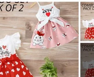 Cotton Fit And Flare Frocks &