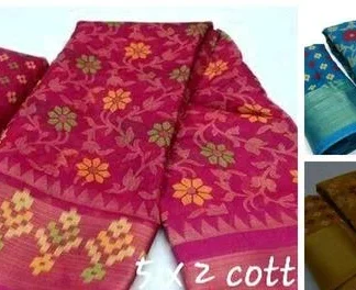 Chanderi Chanderi Cotton Saree With Blouse