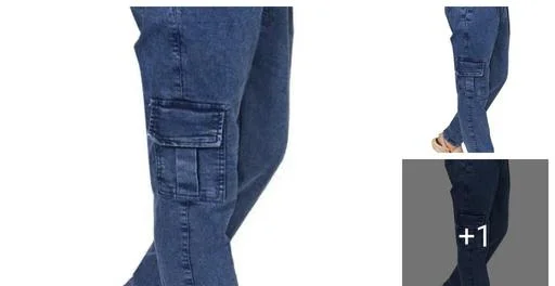 Men Cargo Jeans