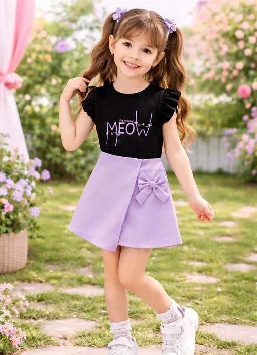 Cotton Blend Fit And Flare Frocks - Image 2