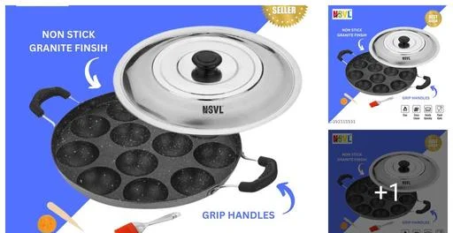 Nsvl Non Stick 12 Cavity Appam