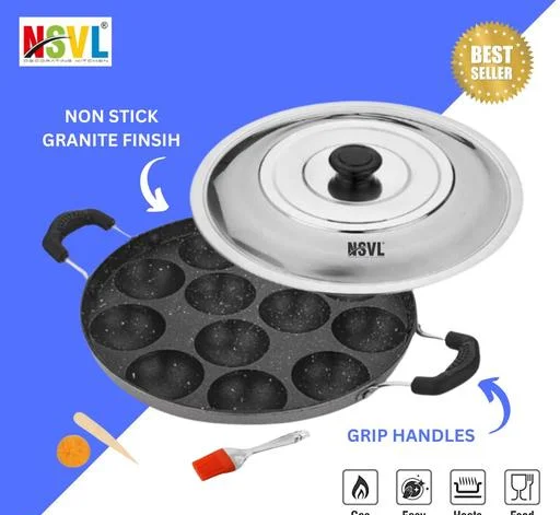 Nsvl Non Stick 12 Cavity Appam - Image 2