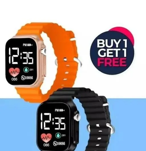 Silicon Men Digital Watches - Image 2