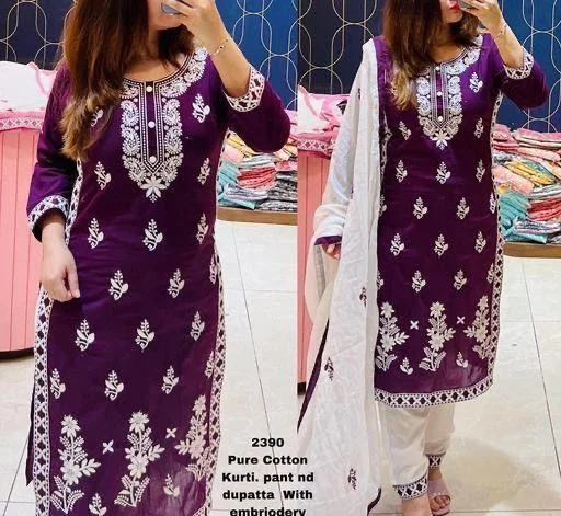 Charvi Pretty Women Kurta Sets - Image 2
