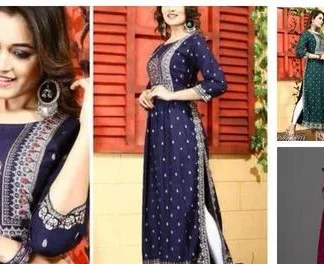 Women Rayon Myra Petite Kurtis