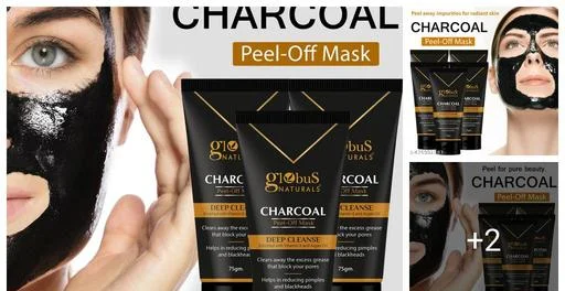 Globus Naturals Activated Charcoal Peel Mask