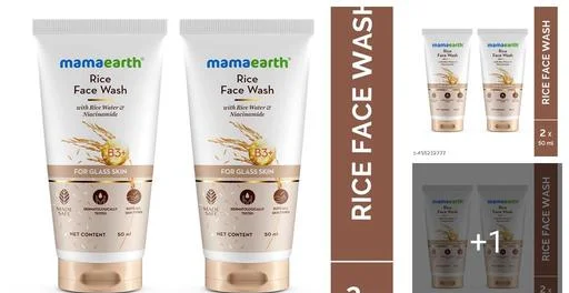 Mamaearth Rice Face Wash 50 ml