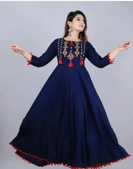 Trendy Western Gowns - Image 2