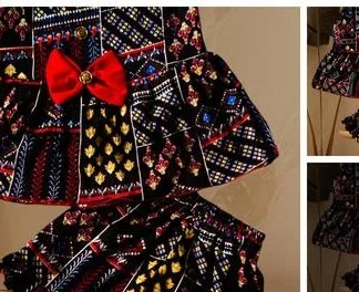 Cotton Blend Fit And Flare Frocks