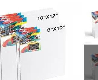 Variety Canvas 10x12(3) & 8x10(2) inch