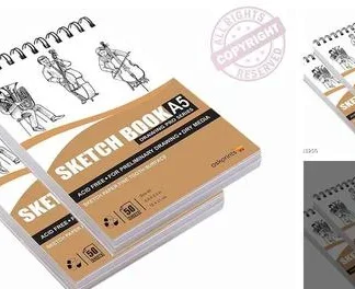 Askprints 50 Sheet A5 Sketchbook Set