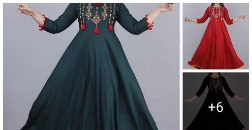 Trendy Western Gowns