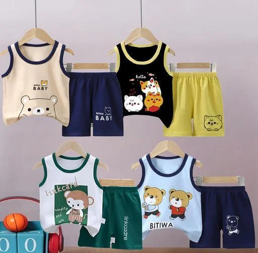 Cute Comfy Boys Top & Bottom - Image 2