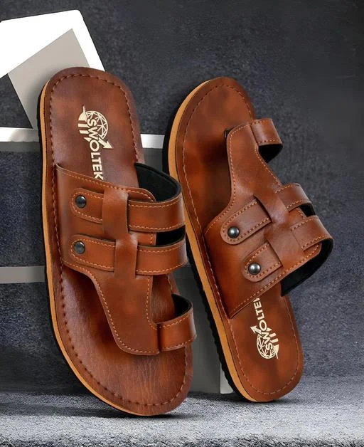 Modern Graceful Men Flip Flops - Image 2