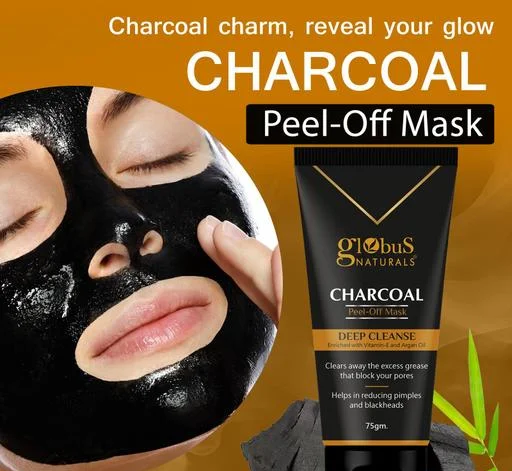 Globus Naturals Activated Charcoal Peel Mask - Image 2