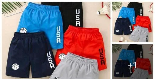 Agile Stylish Kids Boys Shorts