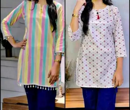 Women Cotton Banita Superior Kurtis - Image 2