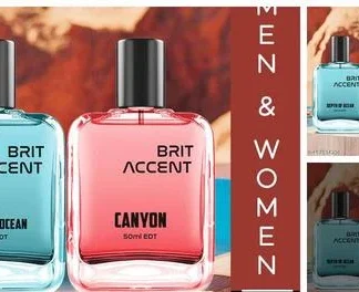 BRIT ACCENT |Luxury Perfume Gift Set