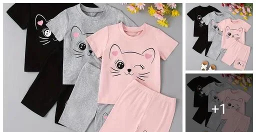 Princess Elegant Girls Top & Bottom