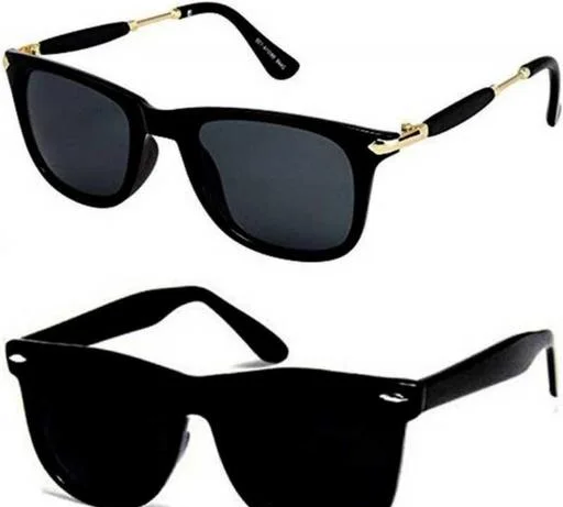 Men Wayfarer Sunglasses - Image 2