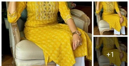 Women Cotton Abhisarika Voguish Kurtis