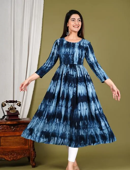 Women Rayon Adrika Superior Kurtis - Image 2