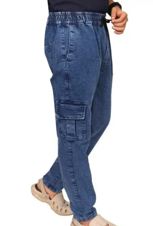 Men Cargo Jeans - Image 2