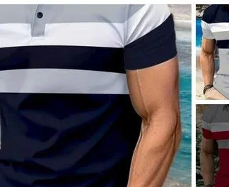 Men Cotton Blend Regular Tshirts