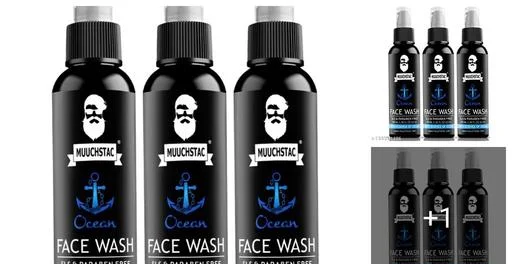 Muuchstac Ocean Face Wash for Men