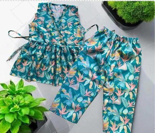 Tinkle Fancy Girls Top & Bottom - Image 2