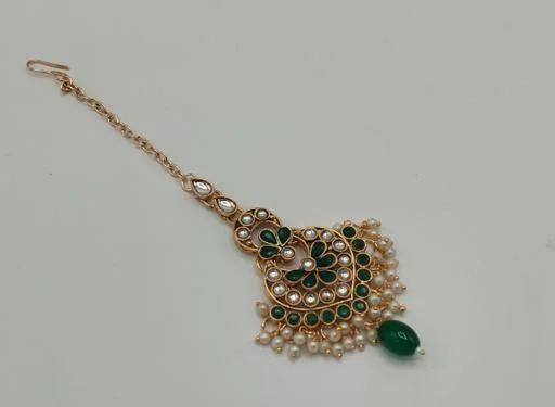 Sizzling Bejeweled Maangtika - Classical Dance Jewellery - Image 2