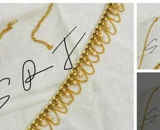 Shree Rajeshwar Imitations Gold Plated Waist Hip Belt Belly Body Chain K... (Temple Dance Jewellery)