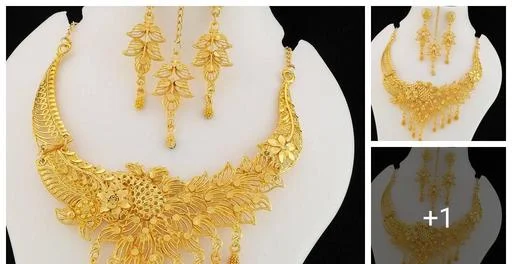 Shimmering Colorful Jewellery Sets