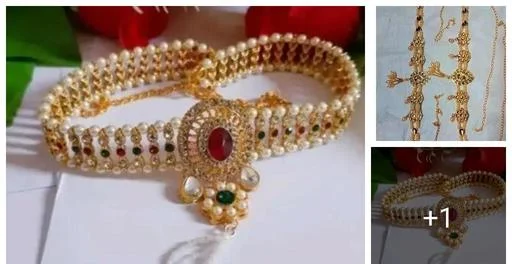 Feminine Glittering Women Kamarband - Classical Dance Jewellery